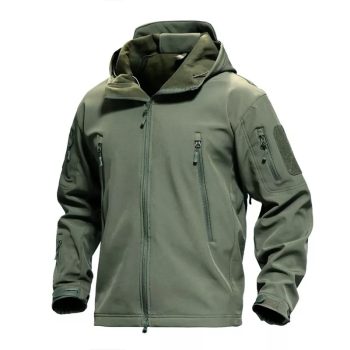 Tactical Soft Shell Waterproof Jacket – Green