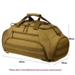 45L Molle Tactical Backpack Outdoor Rucksack Sports Bag Travel, Camping, Hiking mochila Bag