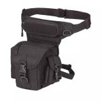 Drop Leg Bag Waist Thigh Fanny Pack Pouch – Black