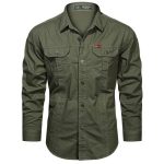Men’s Outdoor Utility Shirt – Lightweight, Breathable & Functional (green)
