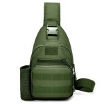 Tactical Chest Sling Bag Water Resistant – Green Color