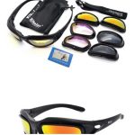 Daisy C5 Polarized Glasses Goggles Sunglasses With 4 Lens Original Box Eyewear