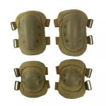 Tactical Knee Pad Elbow Knee Pads Protector Airsoft Working Kneecap Outdoor Sport – Brown