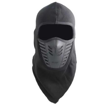 Generic Black Unisex Cold Weather, Anti-dust, Ski Windproof Face Mask – Black