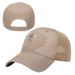 New Mesh Punisher Baseball Cap Khaki