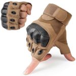 outdoor-half-finger-hard-knuckle-sport-gloves-brown-2