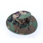 Tactical Outdoor Boonie Bucket Hat – Woodland Camo